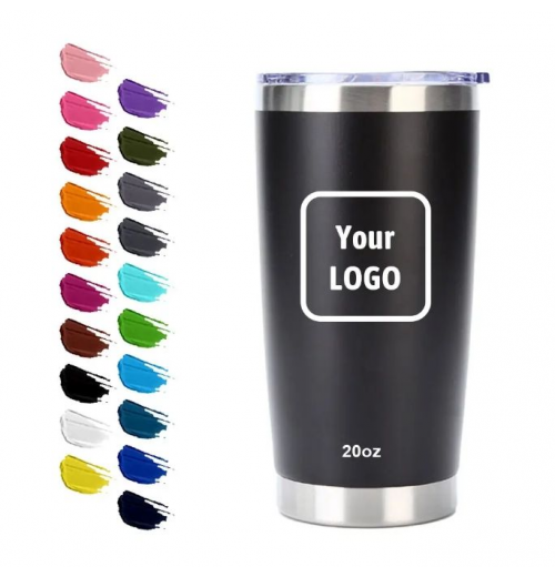 Custom logo 20oz multi-color stainless steel double wall vacuum insulation sports travel mug Tumbler Custom logo 20oz multi-color stainless steel double wall vacuum insulation sports travel mug Tumbler