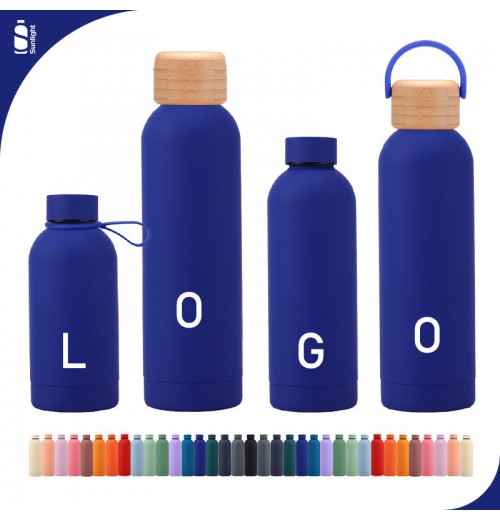 Customized Printed Water Bottle Klein Blue Thermos Vacuum Flask Drinking Bottle Stainless Steel Gym Bottle For Corporate Gifts Customized Printed Water Bottle Klein Blue Thermos Vacuum Flask Drinking Bottle Stainless Steel Gym Bottle For Corporate Gifts