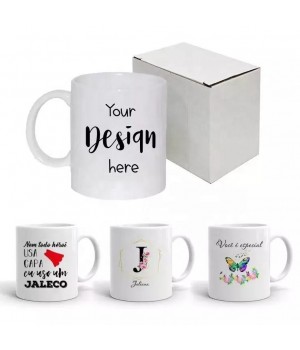 Y Wholesale Product Personalised 11oz Porcelain White Sublimation Blank Ceramic Cup Coffee Mug To Sublimate